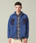 J.PRESS YORK STREET 【UNISEX】フリース フルジップブルゾン