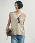 UNFILO テープヤーンニット ベスト