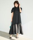 #Newans フレアヘムシャツワンピース