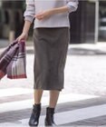 J.PRESS LADIES 【洗える】スエードダンボール スカート