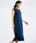 BEIGE， 【WEB限定・洗える】MELISSA / バックシフォンスキッパーロングワンピース