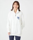 SHARE PARK LADIES 【UNISEX】MVS裏毛ハーフジップスウェット（S・Mサイズ）
