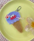 WEGO ミニデリシャスアイスクリームモンスターぬいぐるみキーホルダー