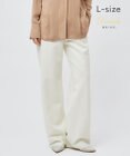 BEIGE， 【L-size】CORBY / ウエストゴムワイドパンツ