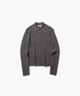ATON RAMIE WOOL RIB | リブポロセーター
