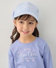 ANY KIDS 【日よけ付き】2WAYリボン刺繍キャップ