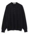 UNFILO MENS ライトウォーム ニットポロ