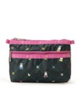 LeSportsac COSMETIC CLUTCH/ミッフィーオーチャードグリーン/ピンク