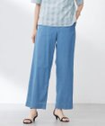 J.PRESS LADIES S 【洗える】4oz Light Denim ストレート パンツ