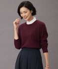 J.PRESS LADIES 【洗える】ハイネック フリル デコカラー 付け襟