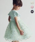 ANY KIDS 刺繍チュールガーリー ワンピース