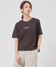 J.PRESS LADIES S 刺繍ロゴ Tシャツ