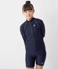 OP／FILA 【FILA】スタンドカラー長袖フルジップラッシュガード