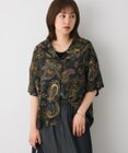 CRAFT STANDARD BOUTIQUE レーヨン総柄シャツ