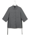 ICB L 【WEB＆一部店舗限定】SerikaWorsted シャツブラウス