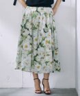 自由区 【カトリエムブーケ】Le bouquet de Laurent ブーケモチーフスカート