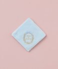 Maison de FLEUR リボンフレーム刺繍タオルハンカチ