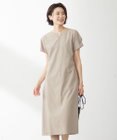 J.PRESS LADIES S 【洗える・イージーケア】ソフトタイプライター フレンチスリーブ ワンピース