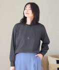 ANY L 【洗濯機可・UVケア】ビューティベーシックロングＴシャツ