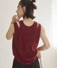 WEGO 【ANGIE VINTAGE】ワッフルフェイクレーヤードタンクトップ