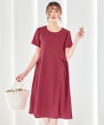 Tiaclasse 【洗える】サイド切替ワンピース