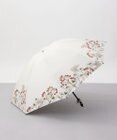 AURORA JILL STUART（ジル スチュアート） ボタニカルプリント晴雨兼用傘（折り畳み・ミニ傘）