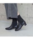 MODE ET JACOMO <MODE ET JACOMO>リブニットソックスショートブーツ