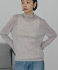 AMERICAN HOLIC シアーテレコタートルネックプルオーバー
