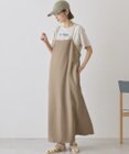 AMERICAN HOLIC リネンライクＩラインキャミワンピース