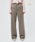 BEIGE， CORBY / ウエストゴムワイドパンツ