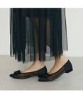 MODE ET JACOMO <carino>ドットチュールパンプス