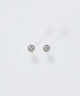 Phoebe 【金属アレルギー対応】プチシャイニングピアス　シルバー/サージカルステンレス