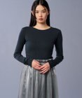 uncrave アルビニスタシフォンテレコ ボートネック カットソー（uncrave STANDARD）