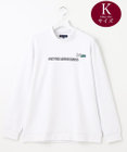 23区GOLF 【MEN/キングサイズ】フロントロゴ モックネックシャツ