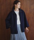 23区 ウールリバー スタンドカラーコート