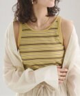 WEGO 【ANGIE VINTAGE】カップ付きマルチボーダータンク
