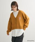 Green Parks トイストーリー／ワッペンショート丈カーディガン