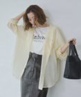 WEGO 【2026年春夏新作】シアーフードシャツ
