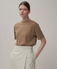 ATON FRESCA NUBUCK | モックネックＴシャツ