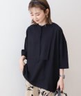 AMERICAN HOLIC 【WEB限定】接触冷感バンドカラーシャツチュニック