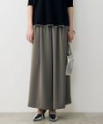 ICB L 【先行予約】 ドレープツイル ボリュームワイドパンツ