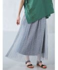 Green Parks Ｂ．チュールｐｔプリーツスカート