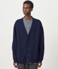 ATON WOOL COTTON BRUSHED | オーバーサイズカーディガン - UNISEX