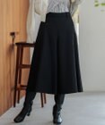 組曲 【WEB限定】ウールライクストレッチ フレアパンツ