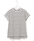 J.PRESS YORK STREET 【WOMEN】フレンチスリーブ ボーダーTシャツ