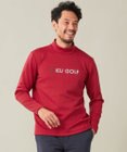23区GOLF 【MEN】ストレッチ裏フリース モックネック