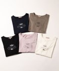 TOCCA 【洗える】TOCCA LOGO TEE Tシャツ