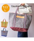 tsumori chisato CARRY コットンポルカドット トートバッグ