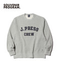 J.PRESS MEN 【J.PRESS ORIGINALS】Supima Recycle French Terry Fabric Logo Sweat Shirt