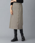 J.PRESS LADIES ドビー チェック スカート